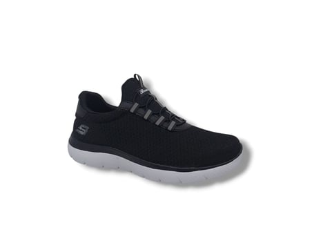 Bewild 434 Unisex Siyah Çorap Model File Hafif Taban Loafer Büyük Numara Spor Ayakkabı 45 46 47 48