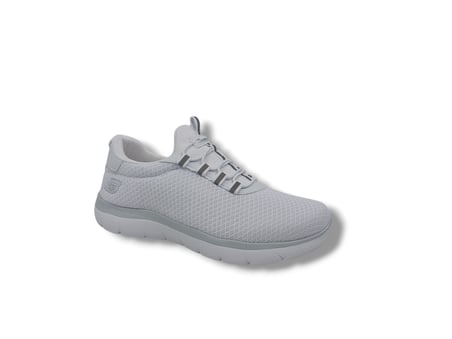 Zerhan 434 Unisex Beyaz Çorap Model File Hafif Taban Büyük Numara Loafer Spor Ayakkabı 45 46 47 48