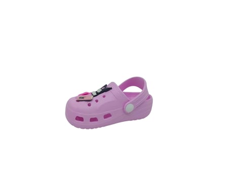 Apella 310 Çocuk Pembe Beyaz Sabo Terlik Sandalet