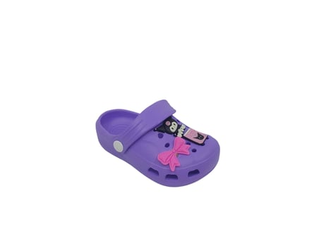 Apella 310 Çocuk Mor Sabo Terlik Sandalet