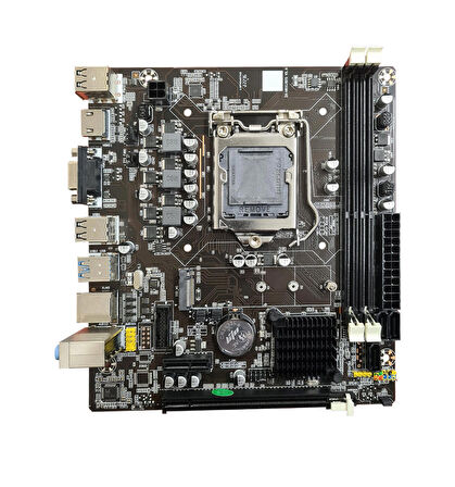 Turbox B75(H61) Intel H61 LGA 1156 DDR3 1600 Mhz Masaüstü Anakart