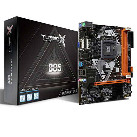 Turbox B85(H81) Intel H81 LGA 1150 DDR3 1600 Mhz Masaüstü Anakart