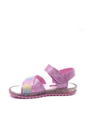 Trendyshose 04672 Simli Çapraz Bantlı Kız Çocuk Sandalet Ayakkabı