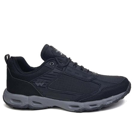 Trendyshose 2596 Merdane Siyah Cild Su Geçirmez Spor Ayakkabı