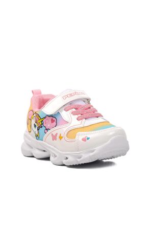 Trendyshose 1373 Kız Çocuk Işıklı Spor Ayakkabı