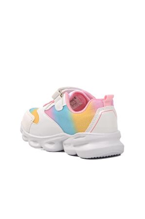 Trendyshose 1373 Kız Çocuk Işıklı Spor Ayakkabı