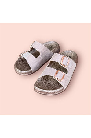 Trendyshose 20061 Simli Kadın Anatomic Terlik