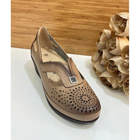 Trendyahose 322 Doğal Deri Doktor Tavsiyeli Anatomic Ayakkabı