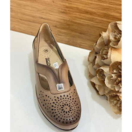 Trendyahose 322 Doğal Deri Doktor Tavsiyeli Anatomic Ayakkabı