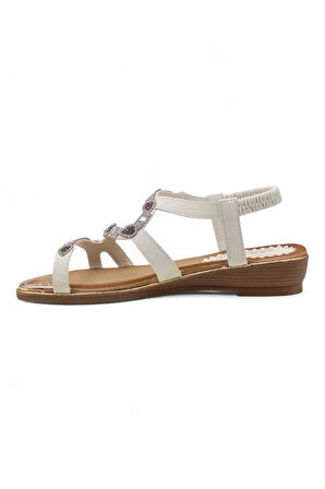 Pepita 160 Anatomic Taban Taşlı Rahat Garantili Kadın Sandalet