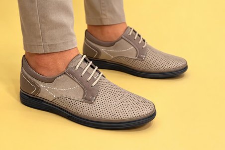 Trendyshose 4011 Tam Anatomic Deri Yazlık Garantılı Erkek Ayakkabı