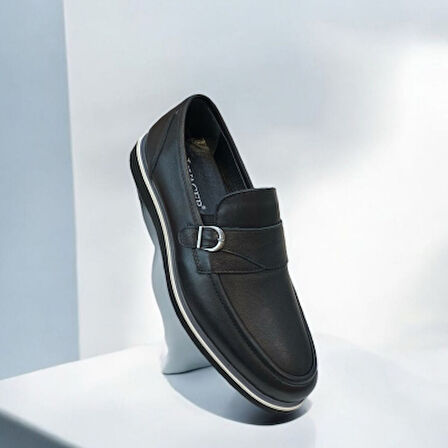 Pepita 5769 Doğal Deri Rahat Erkek Günlük Ayakkabı