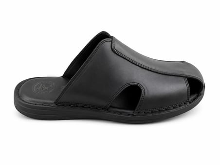 Trendyshose 07147 Doğal Deri Anatomic Erkek Terlik