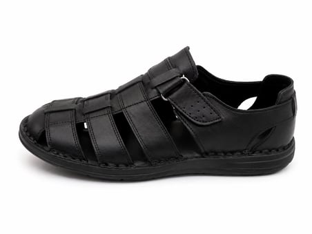 Trendyshose 7158 Tam Anatomic Deri Yazlık Garantılı Erkek Sandalet