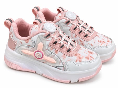 Trendyshose 7206 Tekerleklı Işıklı Kız Çocuk Spor Ayakkabı