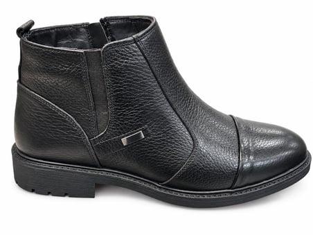 Trendyshose 3011 Erkek Doğal Deri Rahat Gunluk Bot