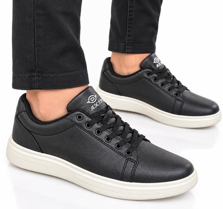 Trendyshose 124 Rahat Mevsımlık Erkek Bağçıklı Rahat Gunluk Ayakkabı