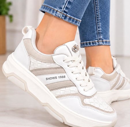 Trendyshose 877 KAdın Kalın Taban Rahat Spor Ayakkabı
