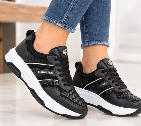 Trendyshose 877 KAdın Kalın Taban Rahat Spor Ayakkabı