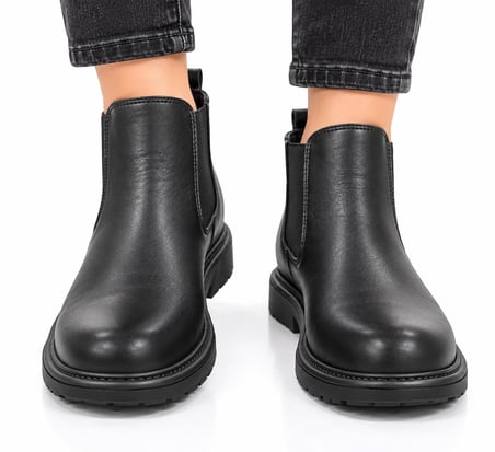 Trendyshose 3048 Kaymaz Taban Erkek Lastıklı Bot
