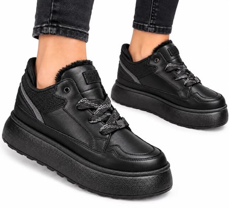 Trendyshose 3131 Unisex Rahat Kalın Taban yarım Bot