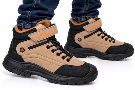 Trendyshose 2037 Erkek Çocuk Su Geçirmez Soğuk Geçirmez Su İtici Yarım Garantili Bot