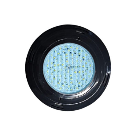 Cometepool Siyah Çerçeve Mavi Işık SMD Led Havuz Sıva Üstü ve Sıva Altı (Joker) Aydınlatma Lambası 33W-ToptancıyızBiz