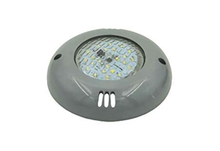 Cometepool Antrasit Çerçeve Mini 13cm Beyaz Işık SMD Led Havuz Sıva Üstü Aydınlatma Lambası 6W-ToptancıyızBiz