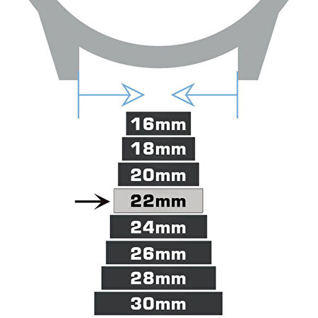 22mm Açık kahverengi Taba Beyaz Dikişli Floter Hakiki Deri Spor Saat Kordonu Kayış