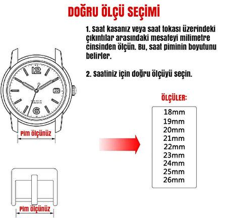 Paslanmaz Çelik Saat Pimi Yaylı Susta 40 Adet Karışık