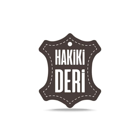 24mm Koyu Kahverengi Kroko Taba Dikişli Hakiki Deri Saat Kordonu Kayış