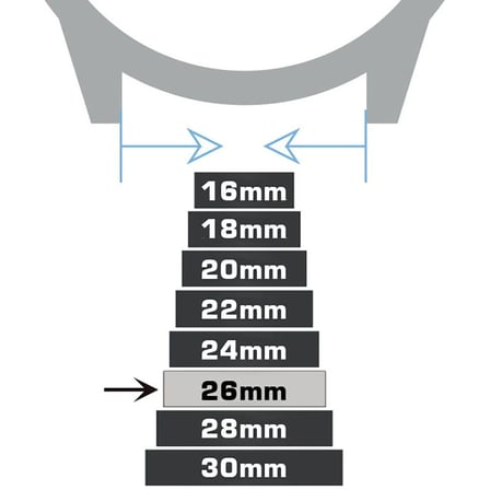 26mm Kahverengi Floter Hakiki Deri Saat Kordonu Kayış Akıllı Pimli