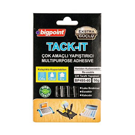 Bigpoint Tack it Ekstra Güçlü Hamur Yapıştırıcı 50gr BP495 60