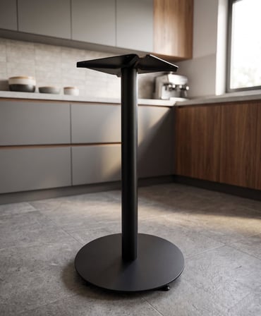 Matte Prime Bistro Yuvarlak Masa Ayağı 74cm - Kafe Restoran ve Evler İçin