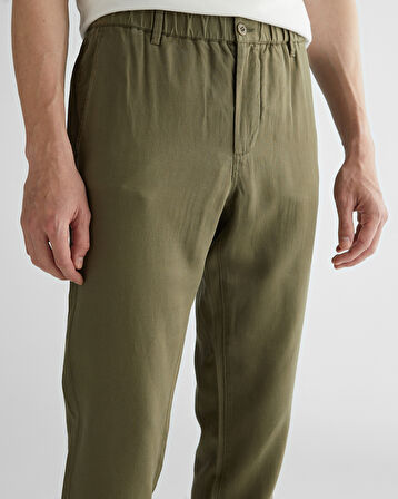 GANT Erkek Yeşil Regular Fit Pantolon