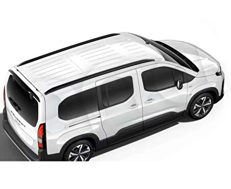 Peugeot Rifter 2019+ Uyumlu Tavana Yapışık Siyah Tavan Çıtası