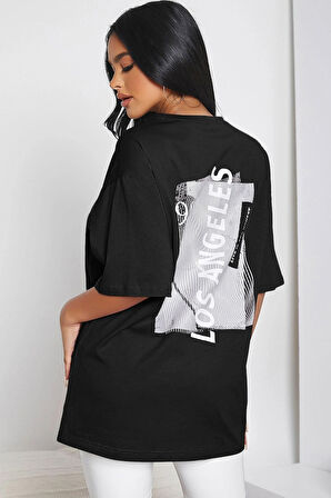 Uyguntarz Unisex Live in The Moment Tasarım Tshirt