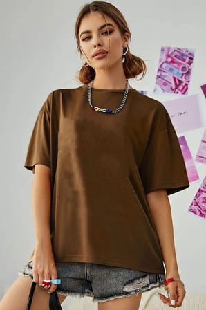 Unisex Hey You Baskılı T-shirt