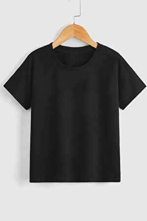 Uyguntarz Çocuk Butterfly & Letter Graphic Pamuklu Tshirt