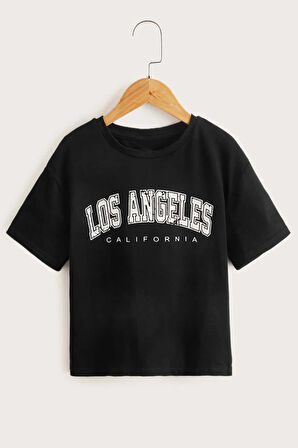 Uyguntarz Çocuk Los Angles Pamuklu Tshirt