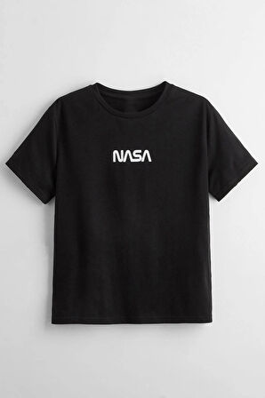 Uyguntarz Çocuk Nasa Pamuklu Tshirt