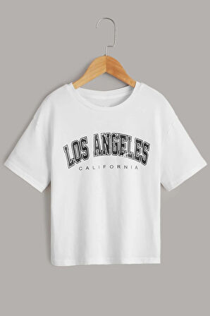 Uyguntarz Çocuk Los Angles Pamuklu Tshirt
