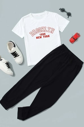 Çocuk Brooklyn Alt - Üst Eşofman Takımı