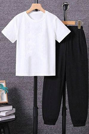 Uyguntarz Çocuk Acdc Alt - Üst Eşofman Takımı