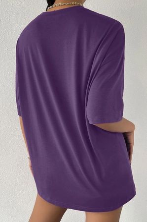 Unisex Butterfly Song Baskılı T-shirt