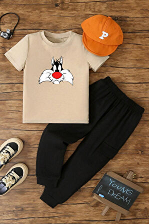 Uyguntarz Çocuk Sylvester  Alt - Üst Eşofman Takımı