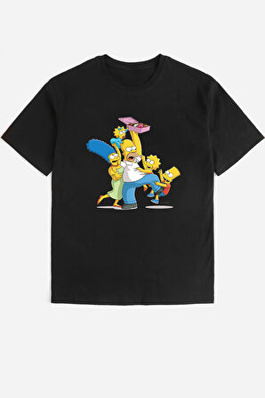 Uyguntarz Unisex Çılgın Aile Tasarım Tshirt