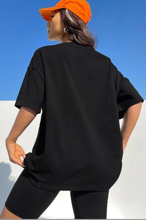 Unisex Tshirt Siyah