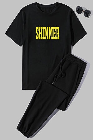 Uyguntarz Unisex Shimmer 2'li Eşofman Takımı