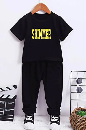 Uyguntarz Çocuk Shimmer Alt - Üst Eşofman Takımı